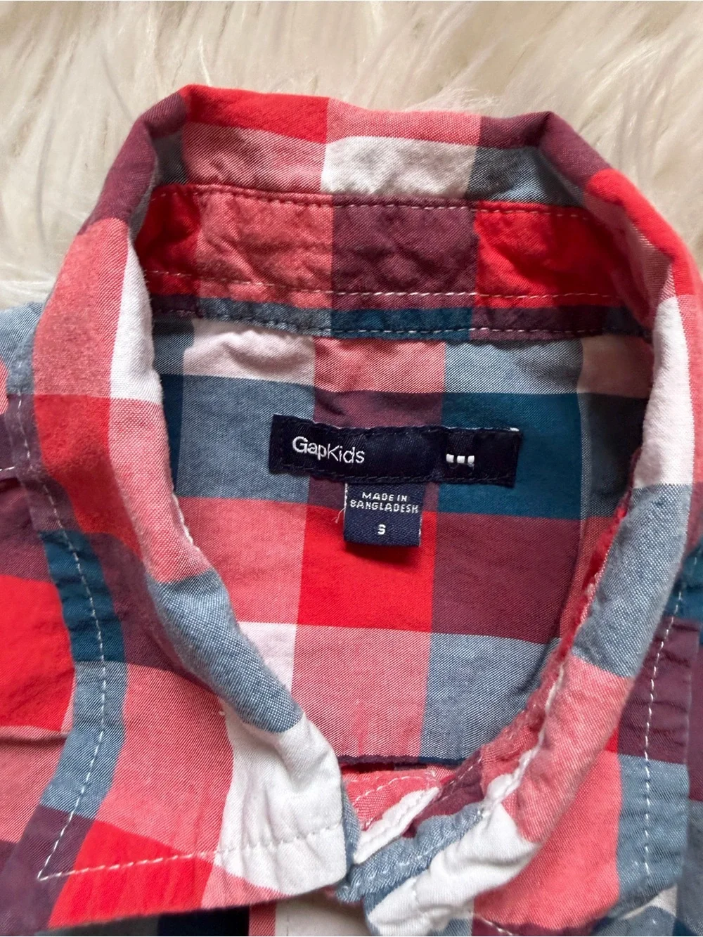 GapKids flannel shirt